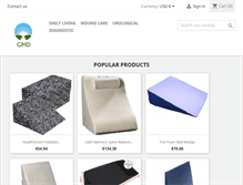 Tablet Screenshot of gmdsupply.com